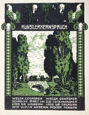Bild Nr.2: 129-533 Kunstgewerbemuseum Berlin.: (Jugendstil, Berlin)