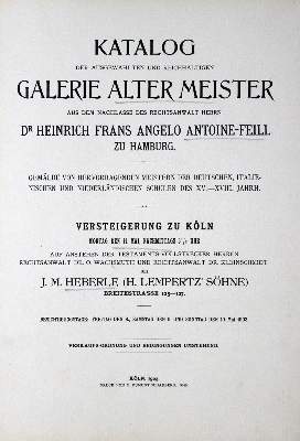Bild Nr.1: 129-536 Altmeister.: (Kataloge)