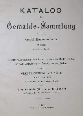 Bild Nr.1: 129-545 Heberle,J.M.: (Kataloge)