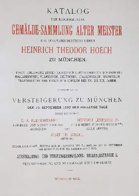 Bild Nr.1: 129-549 Hoech,H.T.: (Kataloge)