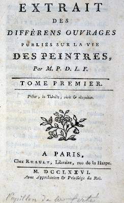 Bild Nr.1: 129-572 (La Ferte,D.P.J.P.de).: (Kunstwissenschaft)