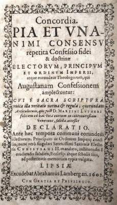 Bild Nr.1: 129-60 Concordia.: (Alte Drucke, Handschriften und Theologie)