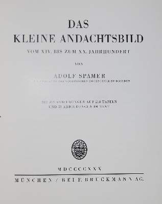 Bild Nr.1: 129-604 Spamer,A.: (Andachtsbilder)