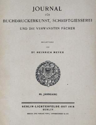 Bild Nr.1: 129-614 Meyer,H.: (Druckkunst)
