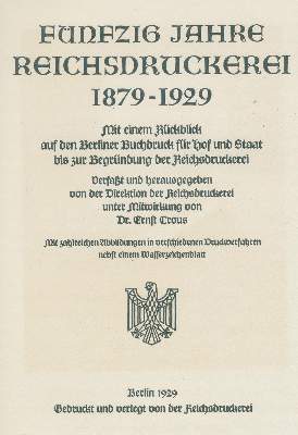 Bild Nr.1: 129-615 Reichsdruckerei.: (Druckkunst)
