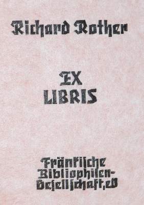 Bild Nr.1: 129-625 Rother,R.: (Exlibris)