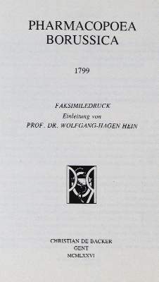 Bild Nr.1: 129-645 Medizin.: (Faksimile)