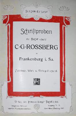 Bild Nr.2: 129-677 Rossberg,C.G.: (Bibliographie und Buchwesen)