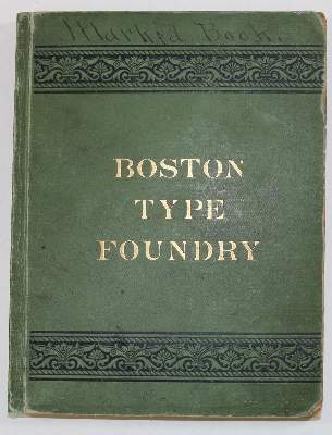 Bild Nr.2: 129-689 Boston Type Foundry.: (Typographie und Kalligraphie)