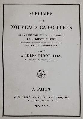 Bild Nr.1: 129-698 Didot,P.: (Typographie und Kalligraphie)