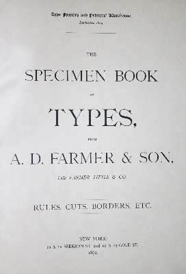 Bild Nr.1: 129-702 Farmer,A.D.: (Typographie und Kalligraphie)