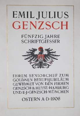 Bild Nr.1: 129-703 Festschriften.: (Typographie und Kalligraphie)