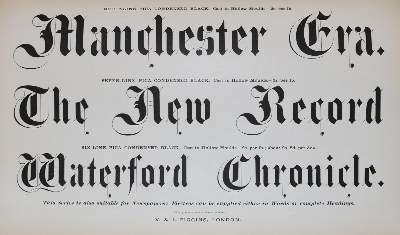 Bild Nr.1: 129-705 Figgins,V. u. J.: (Typographie und Kalligraphie)