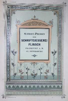 Bild Nr.1: 129-707 Flinsch.: (Typographie und Kalligraphie)