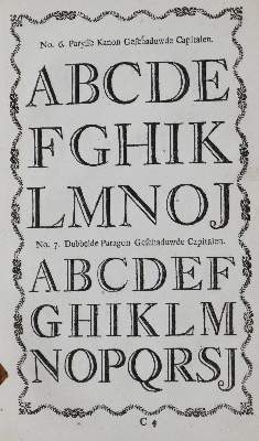 Bild Nr.1: 129-711 Groot,J.de.: (Typographie und Kalligraphie)