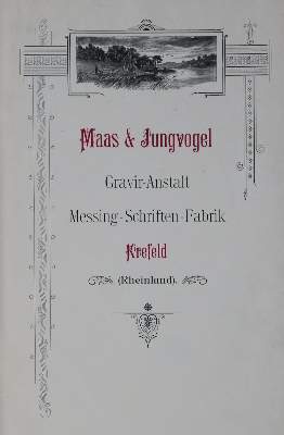 Bild Nr.1: 129-728 Maas & Jungvogel.: (Typographie und Kalligraphie)
