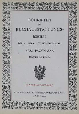 Bild Nr.1: 129-744 Prochaska,K.: (Typographie und Kalligraphie)