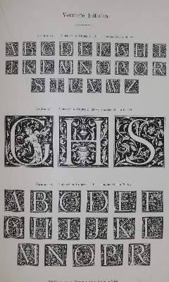 Bild Nr.1: 129-755 Schrift-Proben.: (Typographie und Kalligraphie)