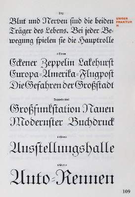 Bild Nr.2: 129-756 Schriftproben der Offizin Haag-Drugulin, Die.: (Typographie und Kalligraphie)