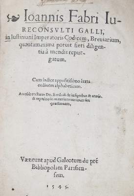 Bild Nr.1: 129-76 Faber,J.: (Alte Drucke, Handschriften und Theologie)