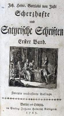 Bild Nr.1: 129-788 Justi,J.H.G.v.: (Kultur- und Sittengeschichte)