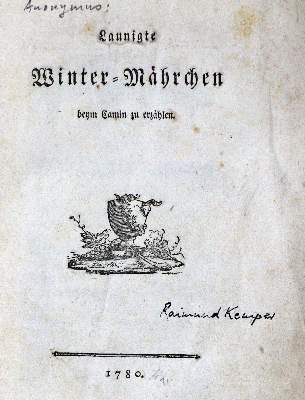 Bild Nr.1: 129-791 Launigte Winter-Mährchen,: (Kultur- und Sittengeschichte)