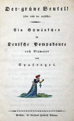 Bild Nr.1: 129-797 Spaßvogel (Pseud.).: (Kultur- und Sittengeschichte)
