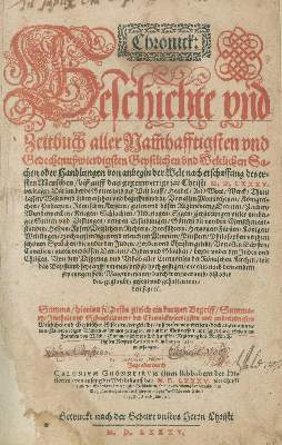 Bild Nr.1: 129-83 Franck,S.: (Alte Drucke, Handschriften und Theologie)