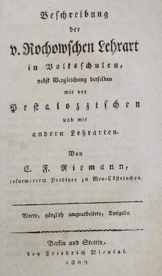 Bild Nr.1: 129-830 Riemann,C.F.: (Pädagogik)
