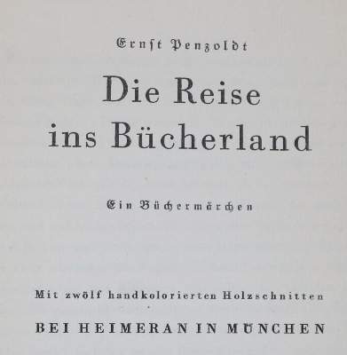 Bild Nr.1: 129-833 Penzoldt,E.: (Kinder- und Jugendbücher)