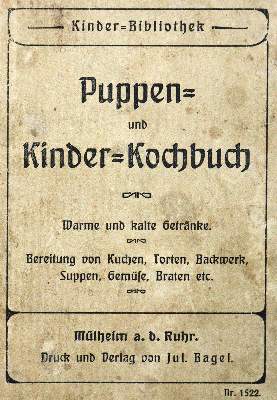 Bild Nr.1: 129-836 Puppen- und Kinder-Kochbuch.: (Puppen)