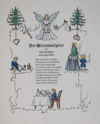 Bild Nr.1: 129-856 Hoffmann,H.: (Struwwelpeteriaden)