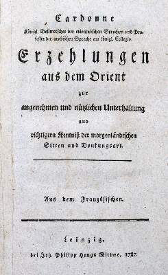 Bild Nr.1: 129-880 Cardonne,(D.D.).: (Literatur und illustrierte Bücher bis 19.Jahrhundert)