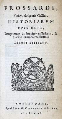 Bild Nr.1: 129-911 Froissard,(J.) u. (P.de)Comines.: (Literatur und illustrierte Bücher bis 19.Jahrhundert)