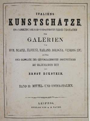 Bild Nr.1: 129-912 Eckstein,E.: (Galeriewerke)