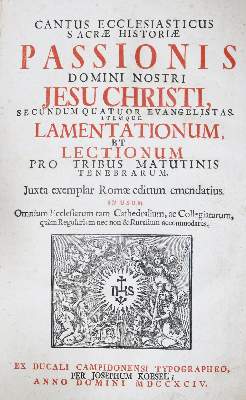 Bild Nr.1: 129-92 Cantus ecclesiasticus: (Gesangbücher, Kempten)