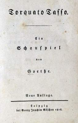 Bild Nr.2: 129-923 Goethe,(J.W.v.).: (Literatur und illustrierte Bücher bis 19.Jahrhundert)