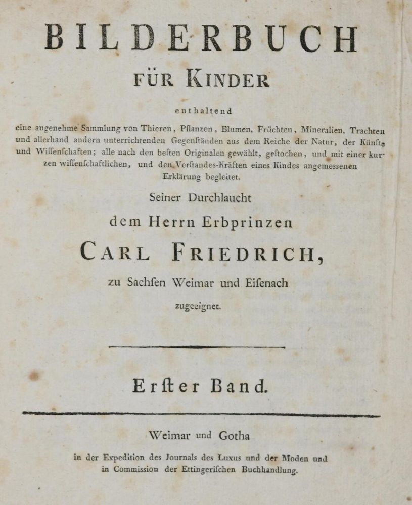 Große Abbildung Nr.6: 130-1019 Bertuch,F.J.: (Kinder- und Jugendbücher)