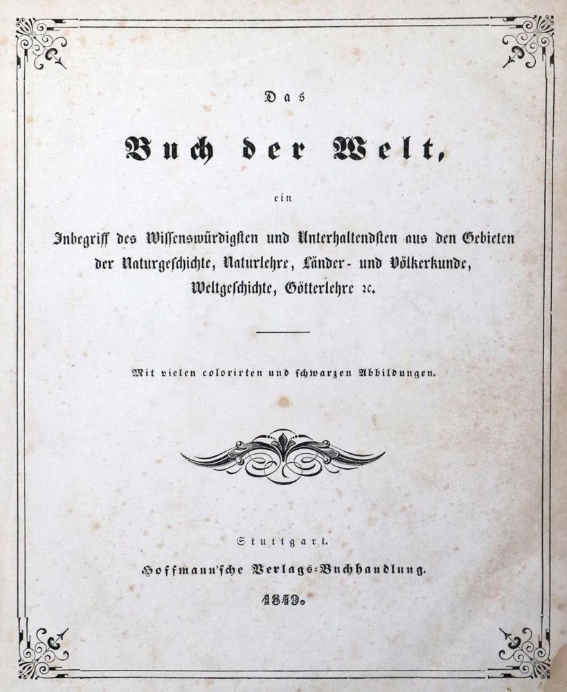 Große Abbildung Nr.2: 130-1026 Buch der Welt, Das.: (Kinder- und Jugendbücher)