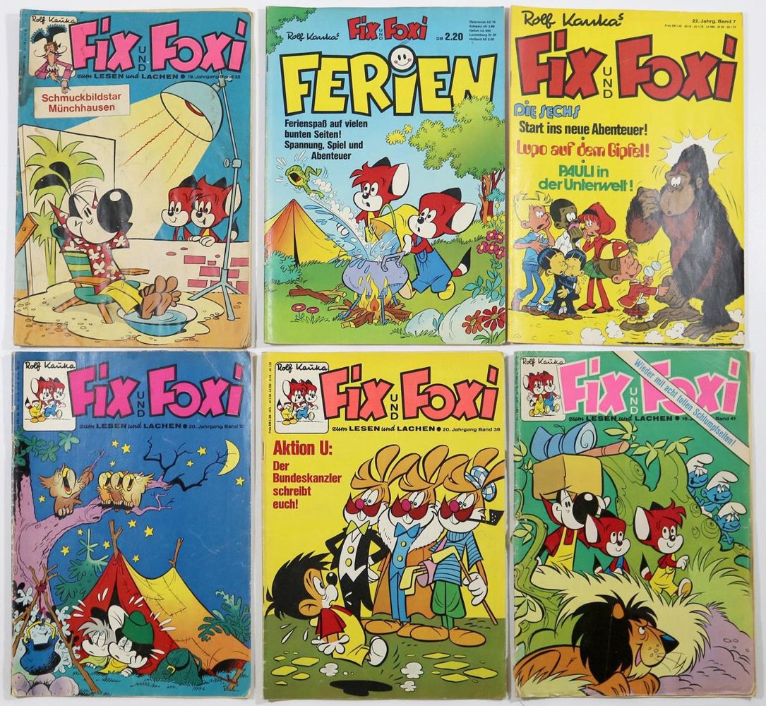 Große Abbildung Nr.1: 130-1032 Fix und Foxi, Micky Maus: (Comic)