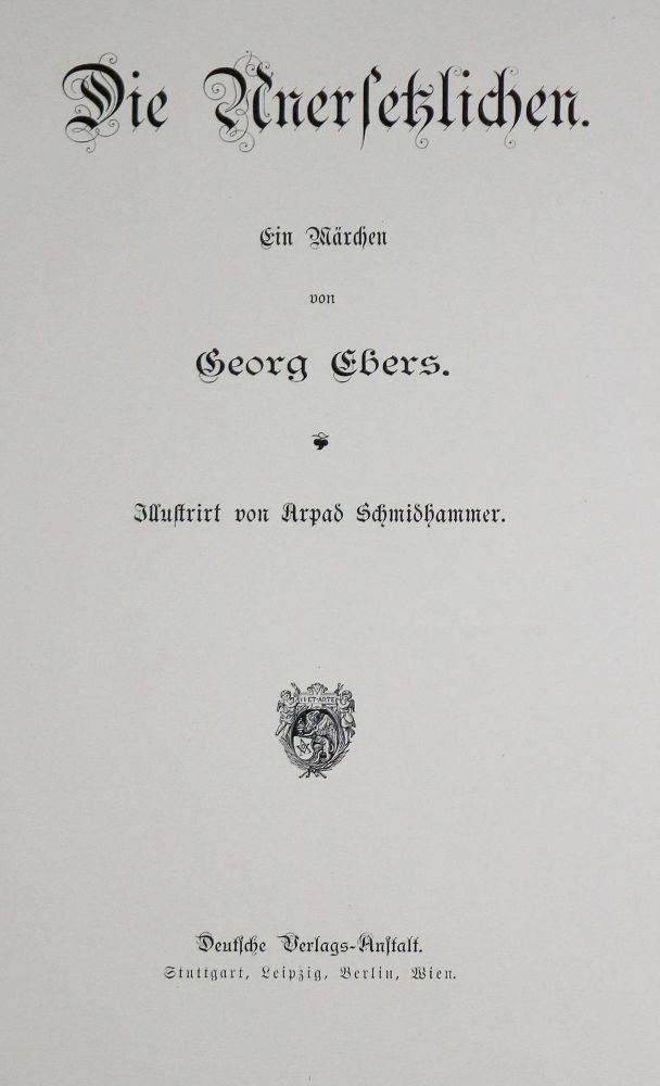Große Abbildung Nr.1: 130-1044 Ebers,G.: (Kinder- und Jugendbücher)