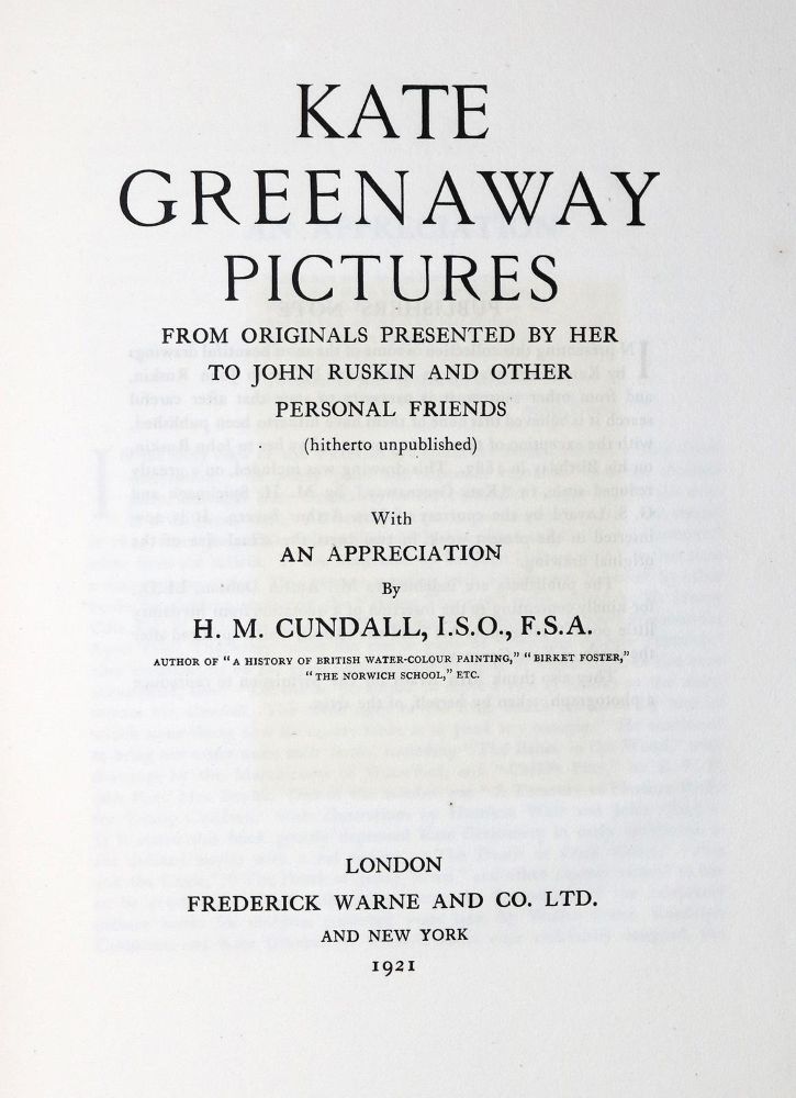 Große Abbildung Nr.1: 130-1051 Cundall,H.M.: (Greenaway)