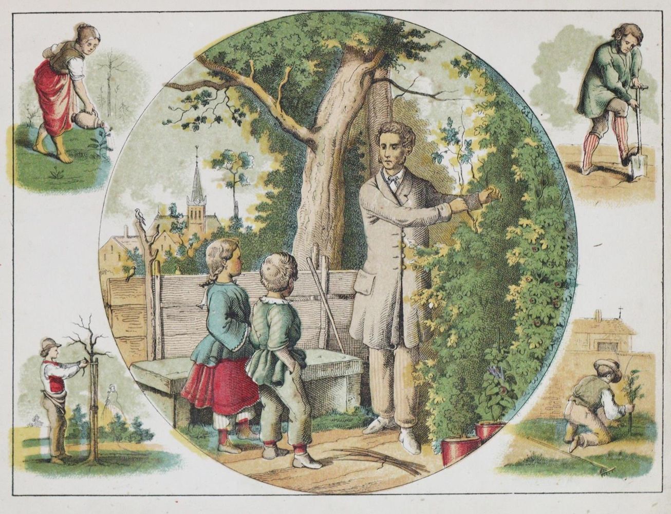 Große Abbildung Nr.1: 130-1060 Kindes Gang durch die Natur, Des,: (Kinder- und Jugendbücher)
