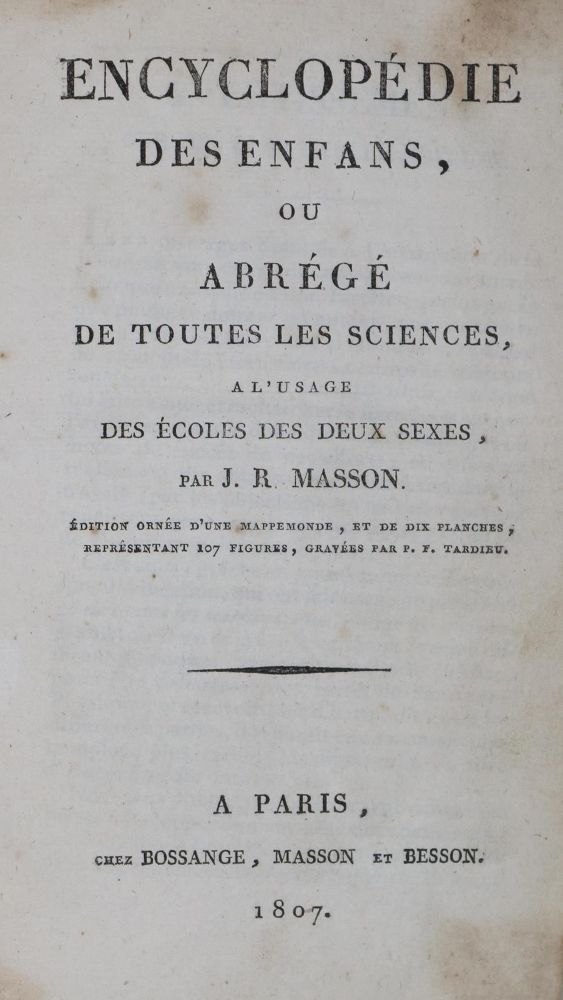 Große Abbildung Nr.1: 130-1063 Masson,J.R.: (Kinder- und Jugendbücher)
