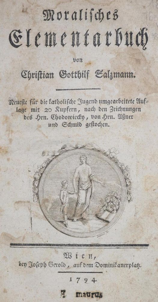 Große Abbildung Nr.1: 130-1068 Salzmann,C.G.: (Pädagogik)