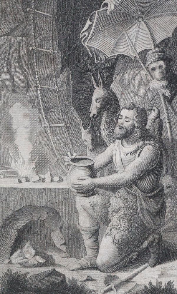 Große Abbildung Nr.2: 130-1075 Herbst,F.: (Robinsonaden)