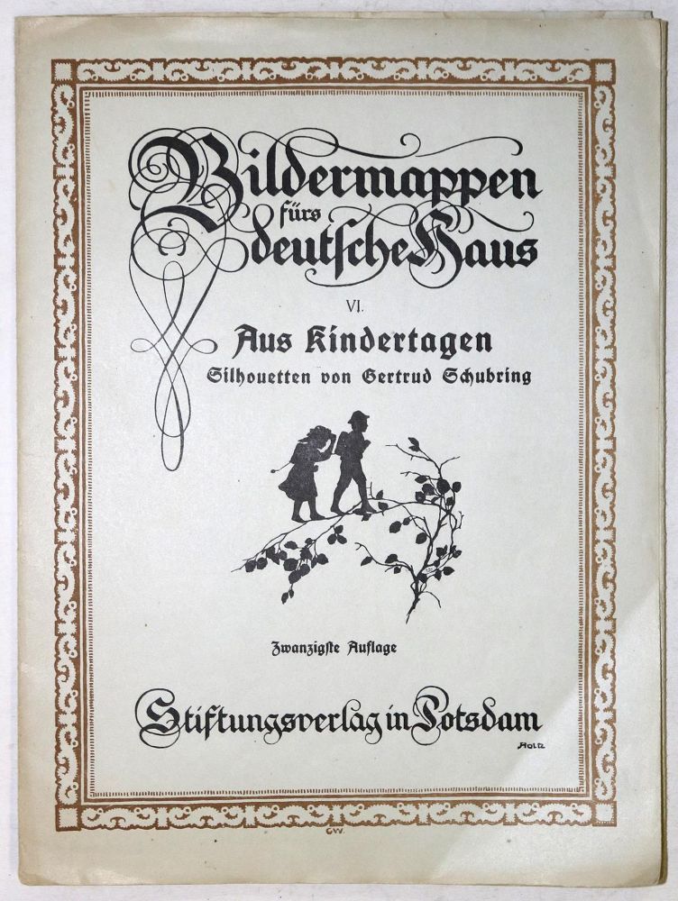 Große Abbildung Nr.1: 130-1089 Beckmann,J.: (Scherenschnitte)