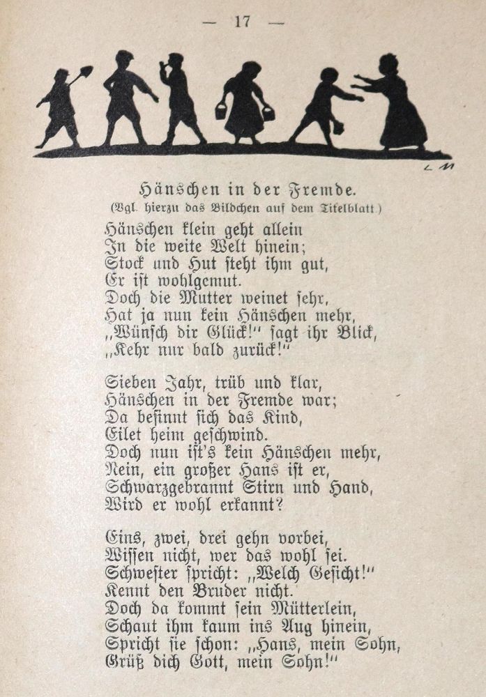 Große Abbildung Nr.1: 130-1093 Müller-Heintze,L. (Illustr.).: (Scherenschnitte)