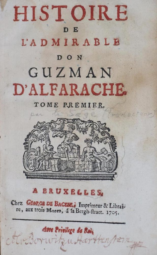 Große Abbildung Nr.1: 130-1127 (Aleman,M.).: (Literatur und illustrierte Bücher bis 19.Jahrhundert)