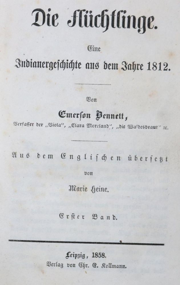 Große Abbildung Nr.1: 130-1137 Bennett,E.: (Amerika)